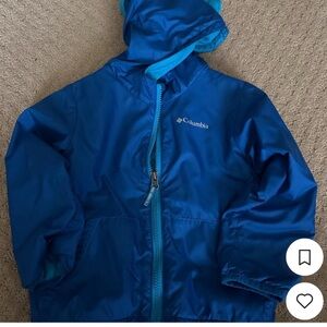 Columbia Kids Bright Blue Raincoat